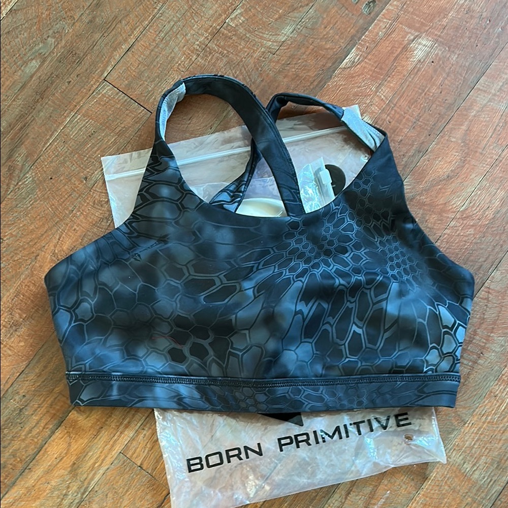 Born Primitive Black Sports Bra